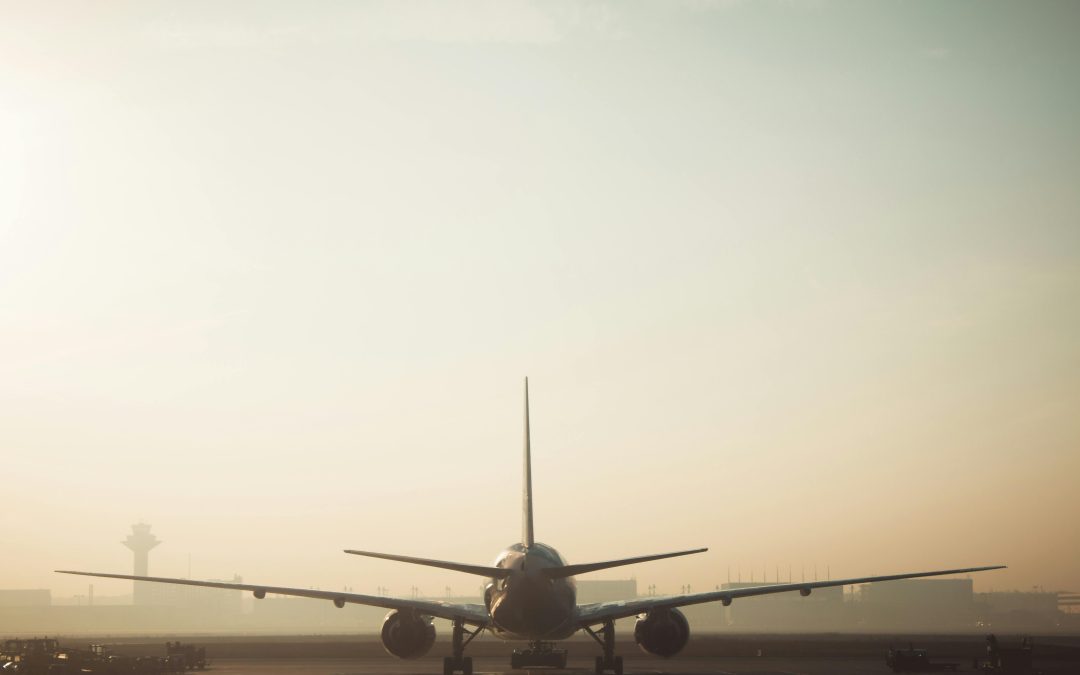 Airplane on the runway